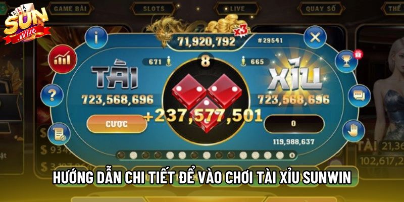 Hướng dẫn chi tiết để vào chơi tài xỉu Sunwin Hướng dẫn chi tiết để vào chơi tài xỉu Sunwin
